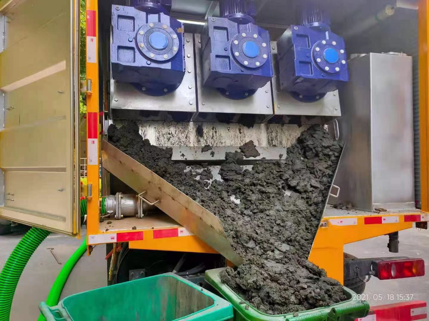 南昌化粪池清掏城市维护站-泥浆净化干湿分离处理